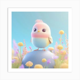 Easter Bird Art Print