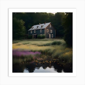 House By The Water 4 Art Print
