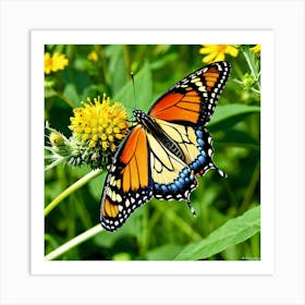 Monarch Butterfly 10 Art Print