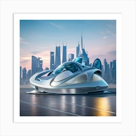 SpaceShip2055X Art Print