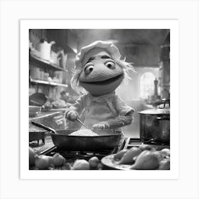 Muppet Chef 2 Art Print