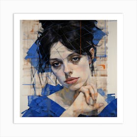 'Blue' Art Print