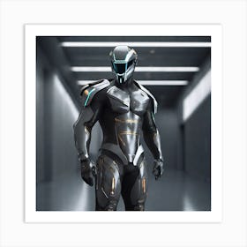 Futuristic Man 36 Art Print