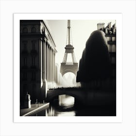 Paris Eiffel Tower 4 Art Print