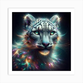 Snow Leopard 27 Art Print