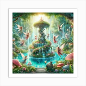 Fairy Garden 5 Art Print