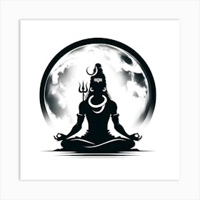 Lord Shiva 2 Art Print