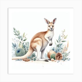 Kangaroo 2 Art Print