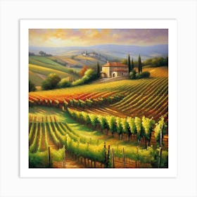 Tuscan Countryside 21 Art Print