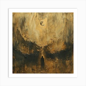 'The Moon' 3 Art Print