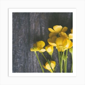 Yellow Flowers Art Print