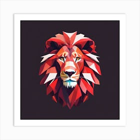 0 A Silhouette Design Of A Lion, T Shirt Art, 3d Ve Esrgan V1 X2plus (1) Art Print