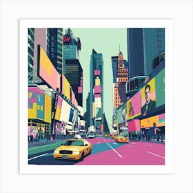 Times Square New York Art Print