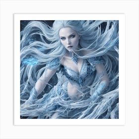 Ice Princess Art Print