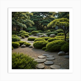 Japanese Garden 13 Art Print