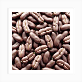 Close Up Of Coffee Beans 6 Art Print