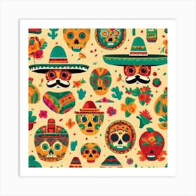 Day Of The Dead 32 Art Print