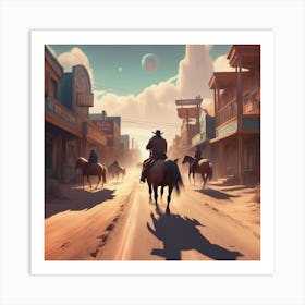 Red Dead Redemption 9 Art Print