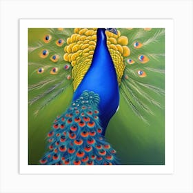 Peacock 1 Art Print