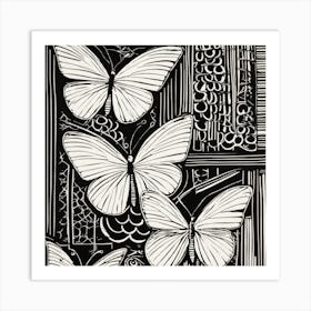 Butterflies Art Print