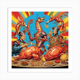 Chinese Food Art Print