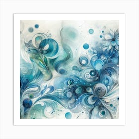 Abstract Painting 3 Art Print