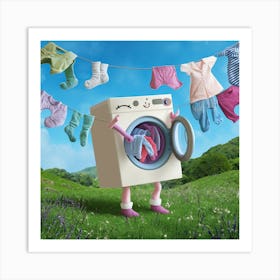Washing Machine 1 Art Print