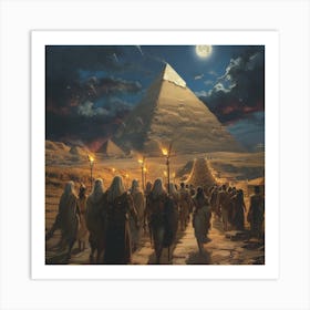 Egyptians Art Print