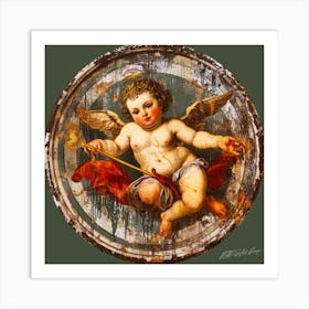 Valentines Origin - Cupioromantic Art Print