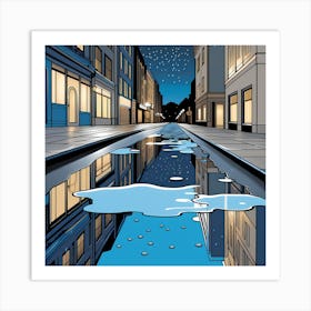 Gutter &stars 11 vector art Art Print