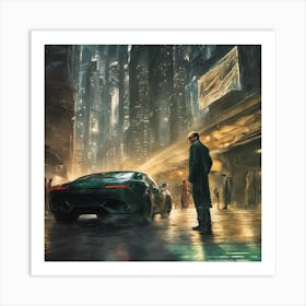 Dark City Art Print