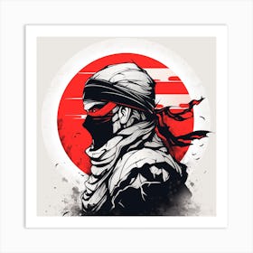 Ninja Warrior Art Print