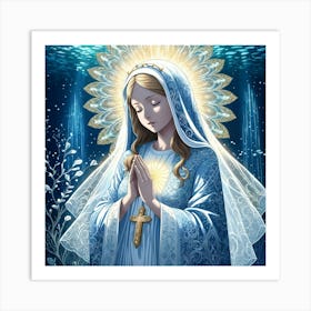 Virgin Mary 1 Art Print