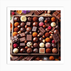 Delicious Chocolate 2 Art Print