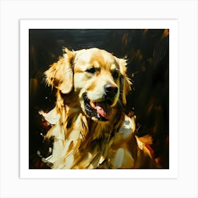 Golden Retriever 6 Art Print