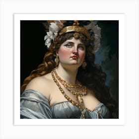 Greek Goddess 38 Art Print