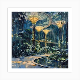 Singapore Gardens By The Bay 1 Art Print