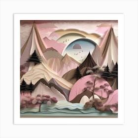 Mountain Landscape 2 Art Print