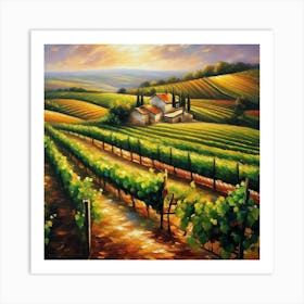 Tuscan Countryside 10 Art Print