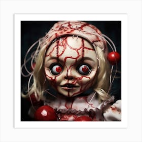 Scream Doll 1 Art Print