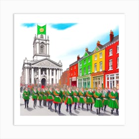 Irish Parade 1 Art Print