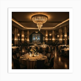 Ballroom 2 Art Print