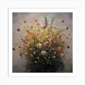 Flowers In A Vase Art Print