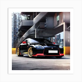 Nissan Gtr 1 Art Print