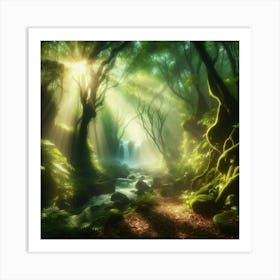 Fairytale Forest 57 Art Print