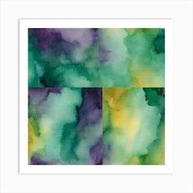 Watercolor Background 3 Art Print