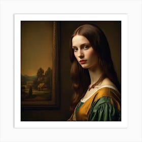 Renaissance Woman Art Print