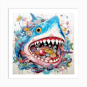 Shark Art Print