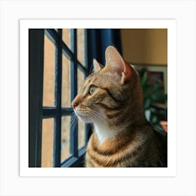 Bengal Cat Art Print