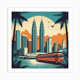 Kuala Lumpur Art Print